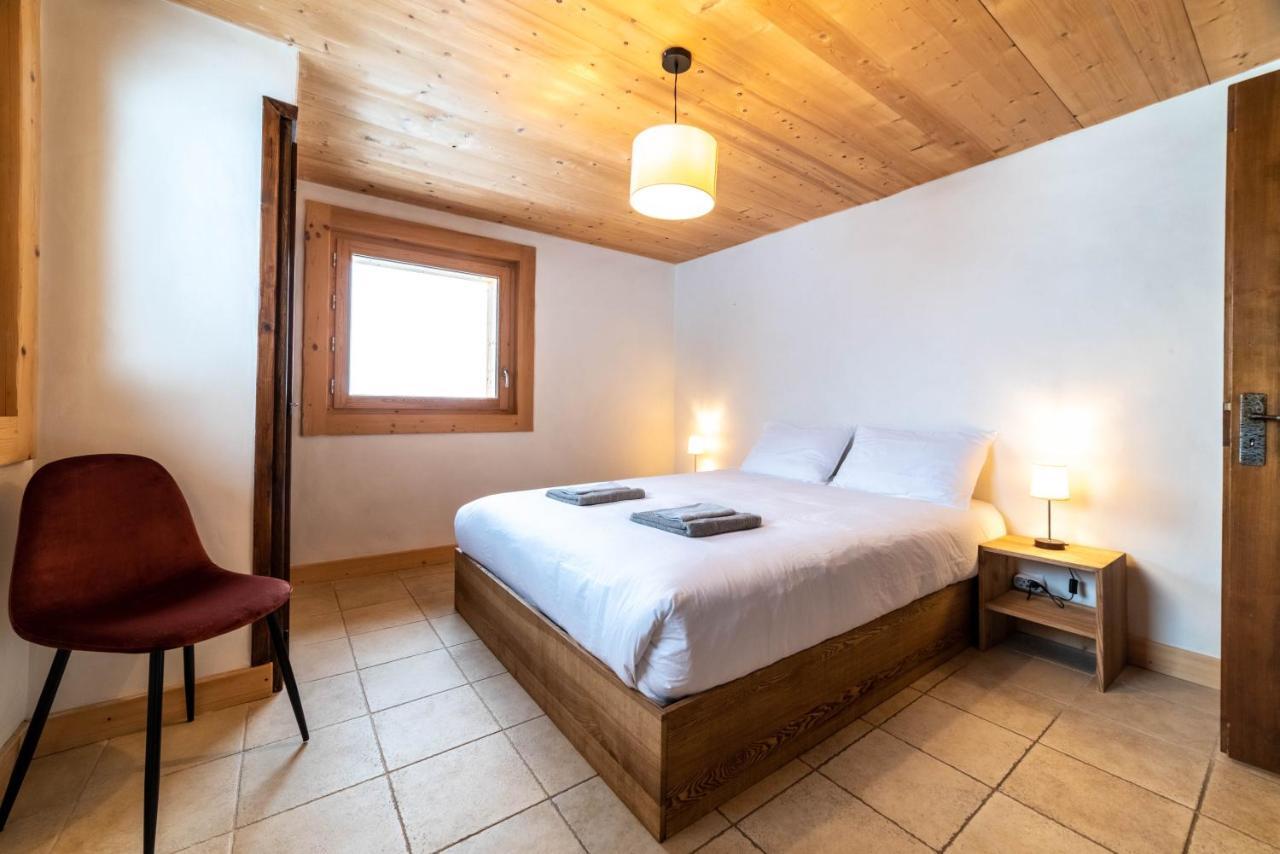 Chalet Vue Mont-Blanc, +4 Chambres, Cheminee Megève Exterior foto