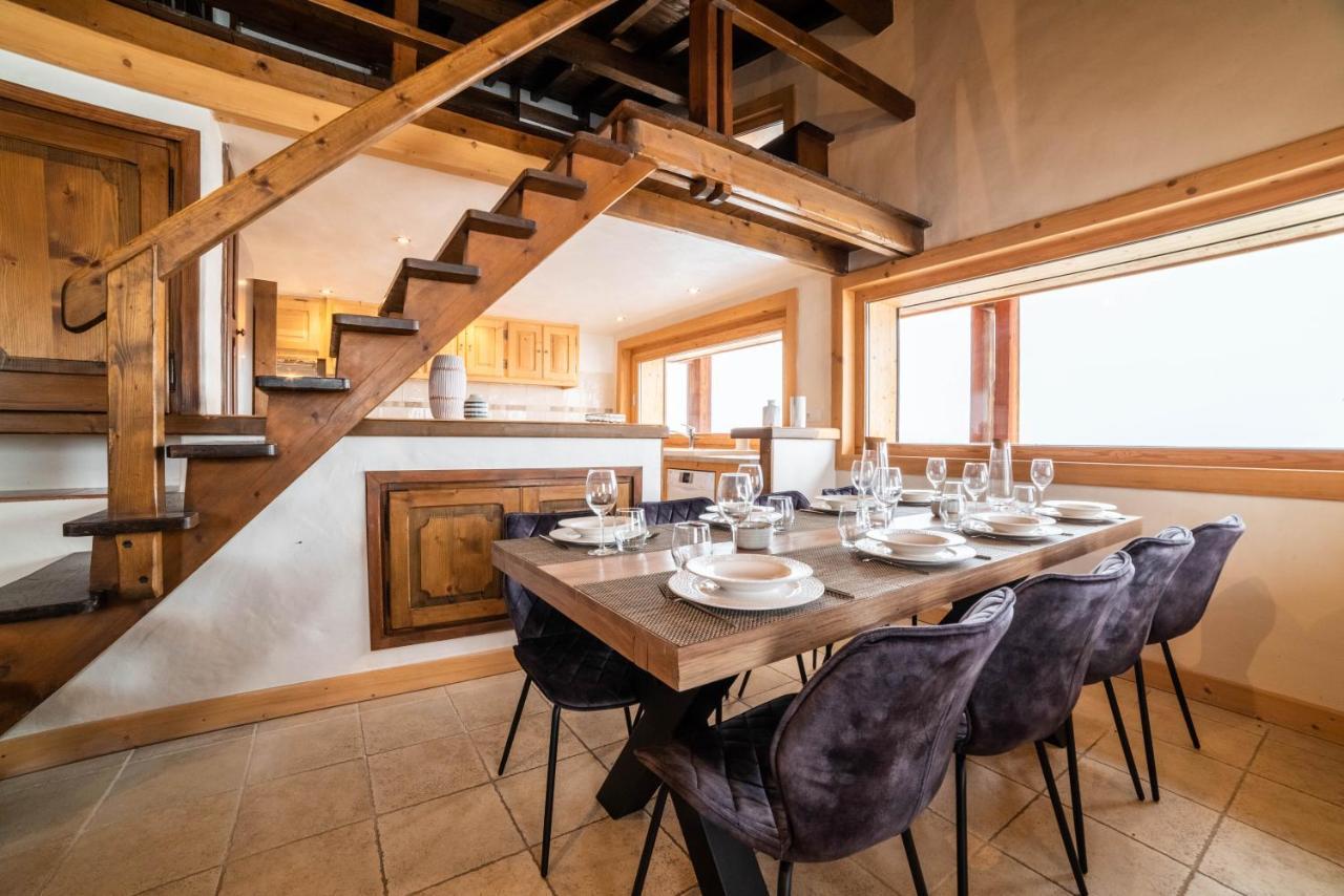 Chalet Vue Mont-Blanc, +4 Chambres, Cheminee Megève Exterior foto