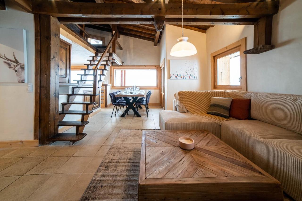 Chalet Vue Mont-Blanc, +4 Chambres, Cheminee Megève Exterior foto